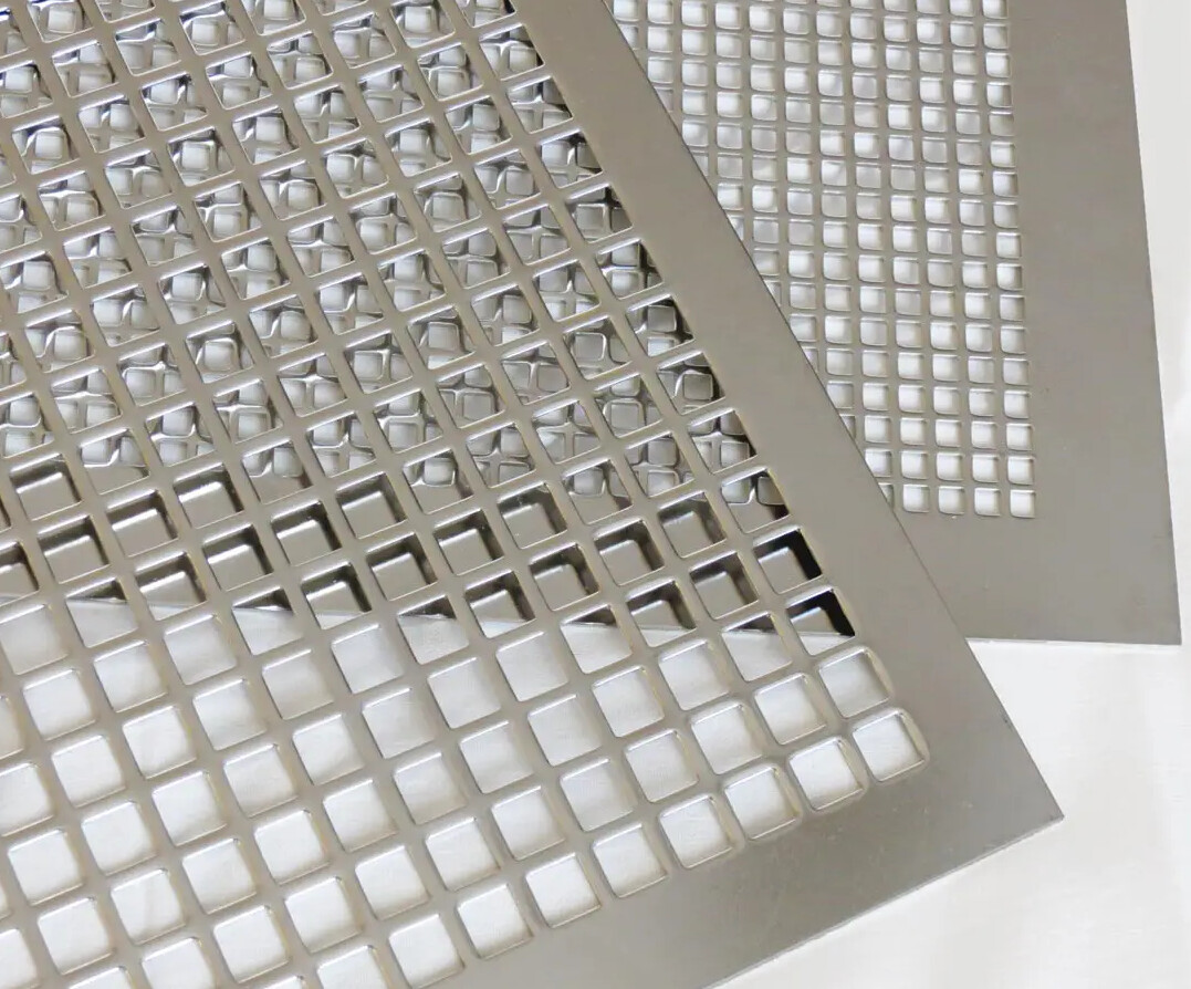 square hole perforated metal