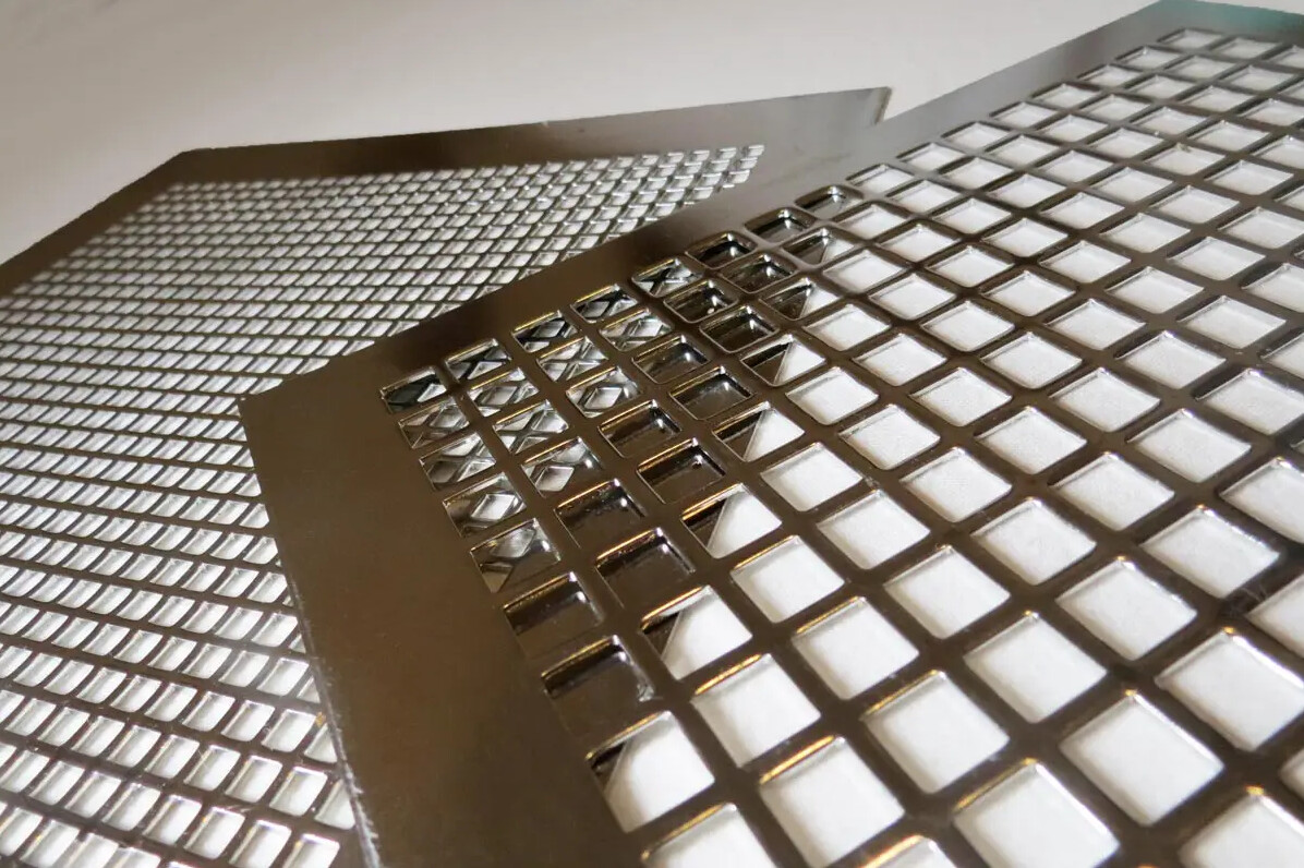 square hole perforated metal