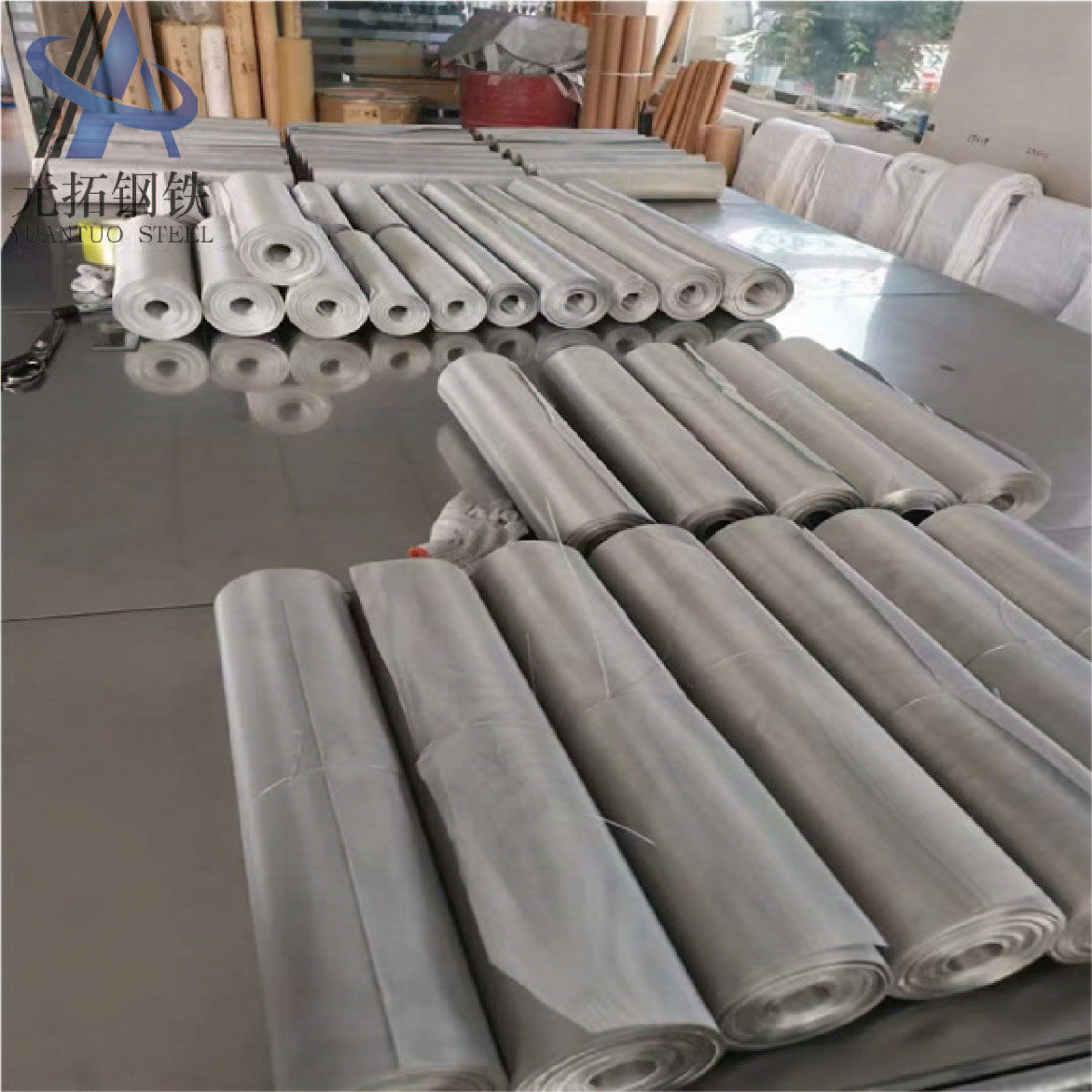Stainless steel dense mesh