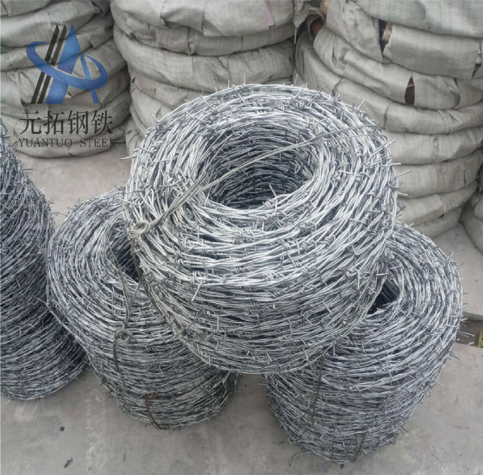 Galvanized Blade Barbed Wire