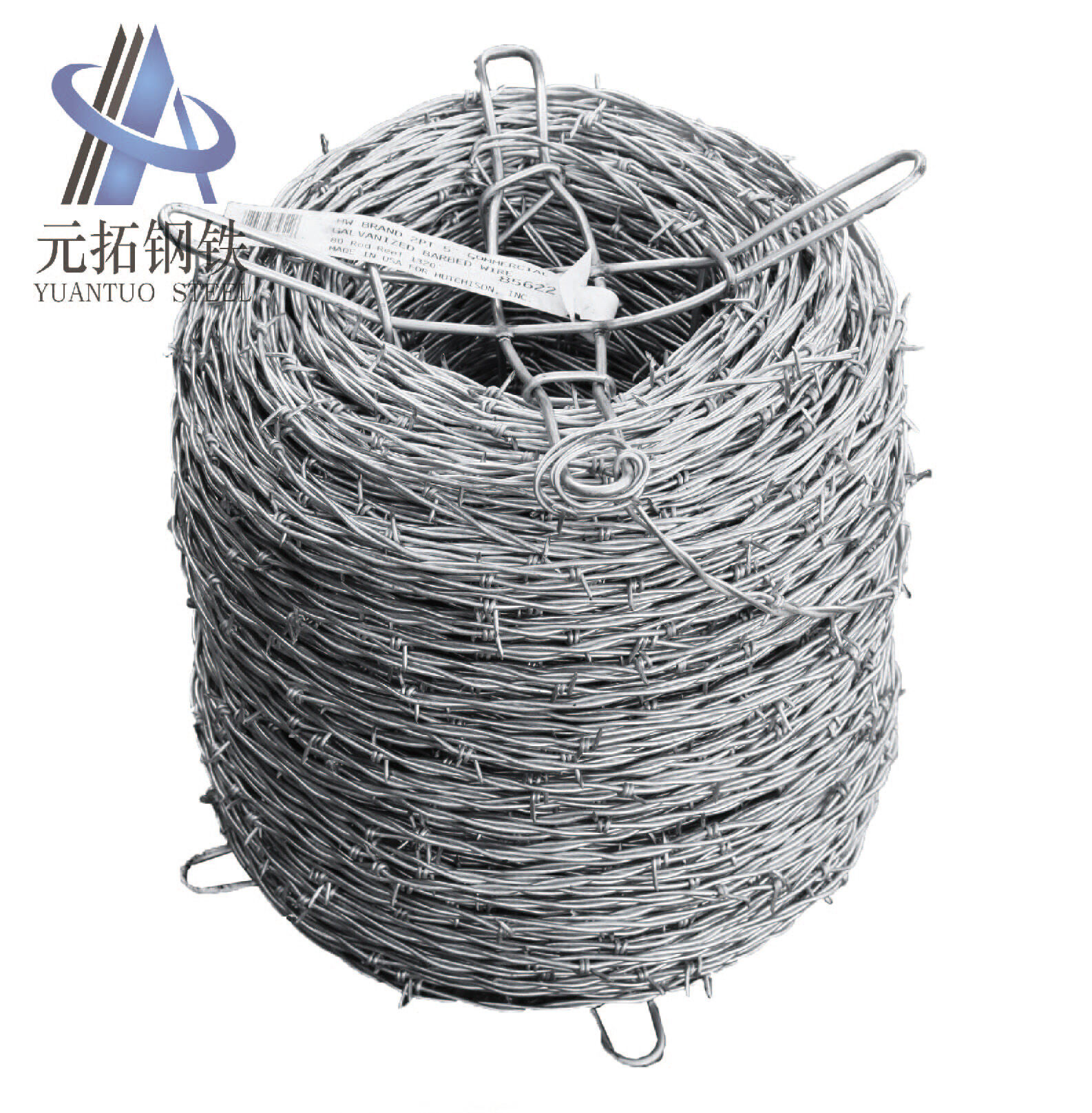 Galvanized Blade Barbed Wire