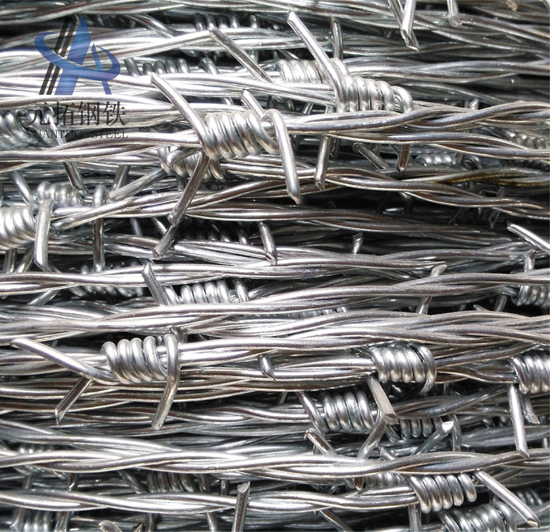Galvanized Blade Barbed Wire