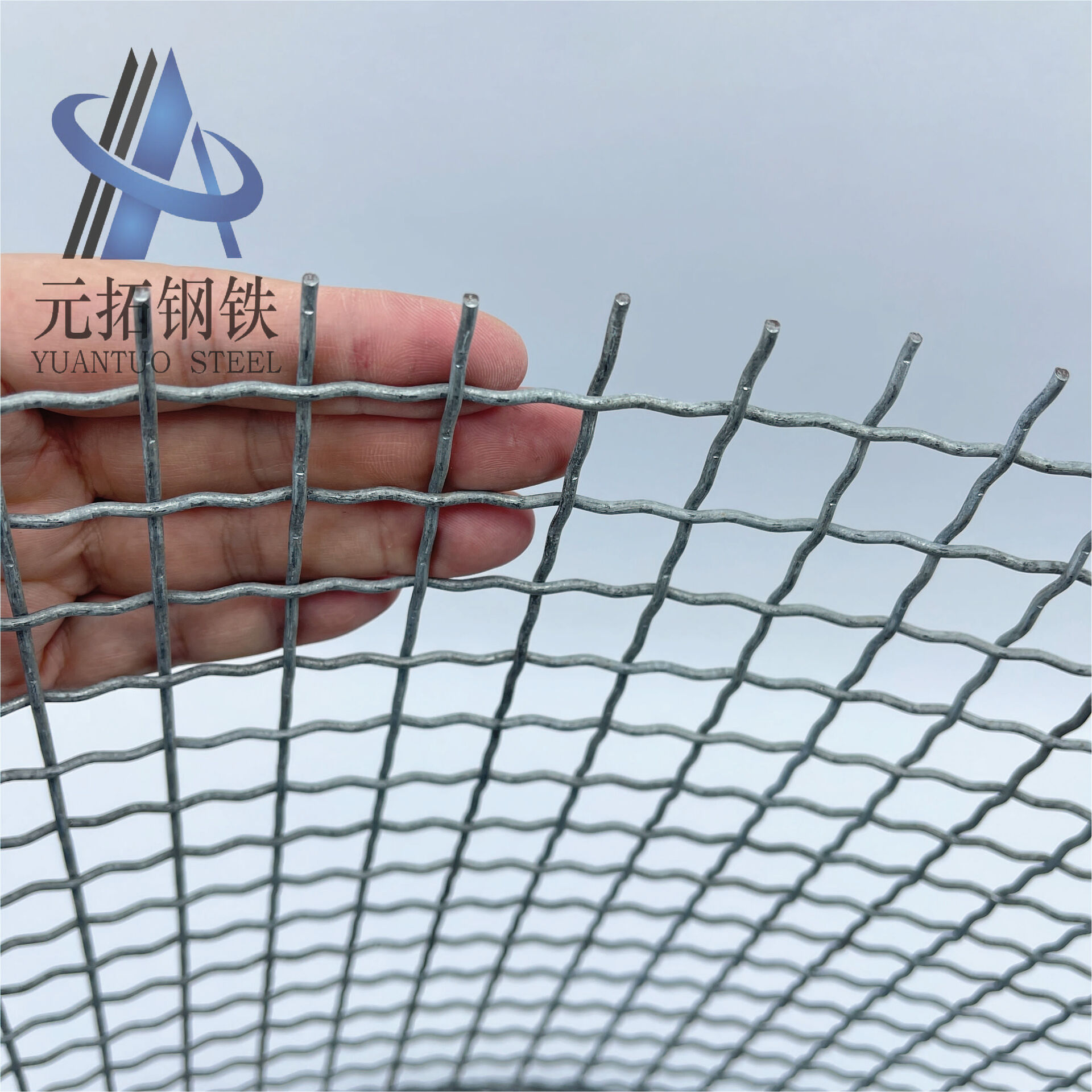 Galvanized Crimped Mesh