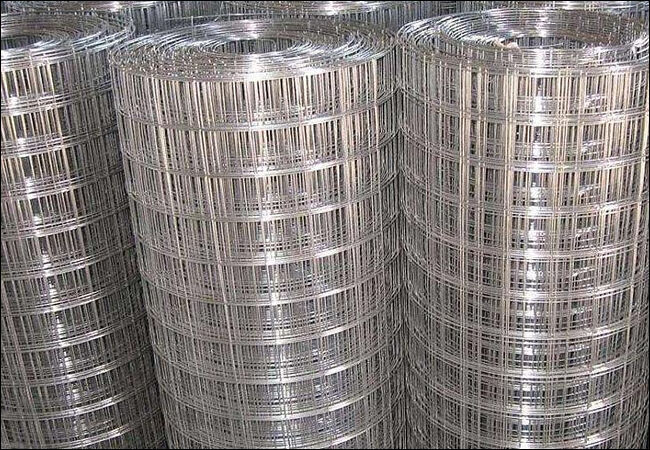 Galvanized wire mesh