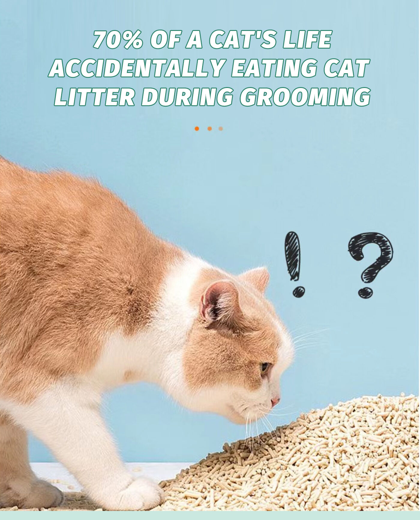 Tofu cat litter