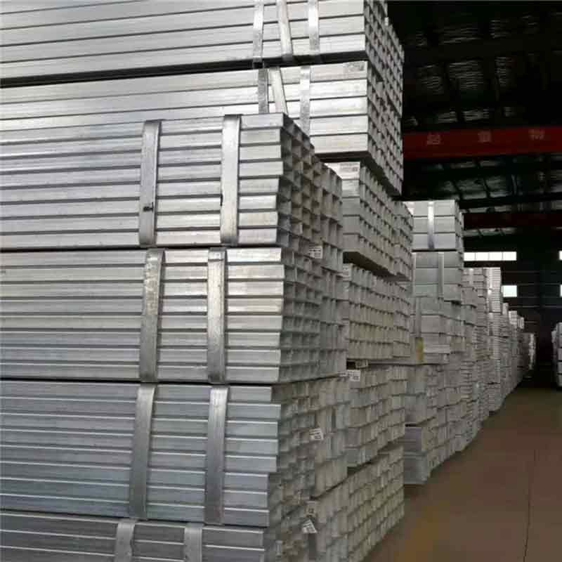 Galvanized steel square pipe/tube