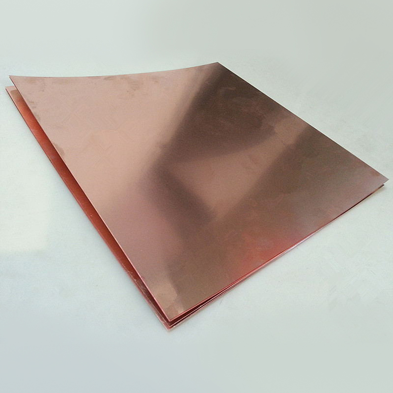 0.5mm 0.8mm 1mm 3mm 4mm C1100 Red Pure Copper Sheet /Plate