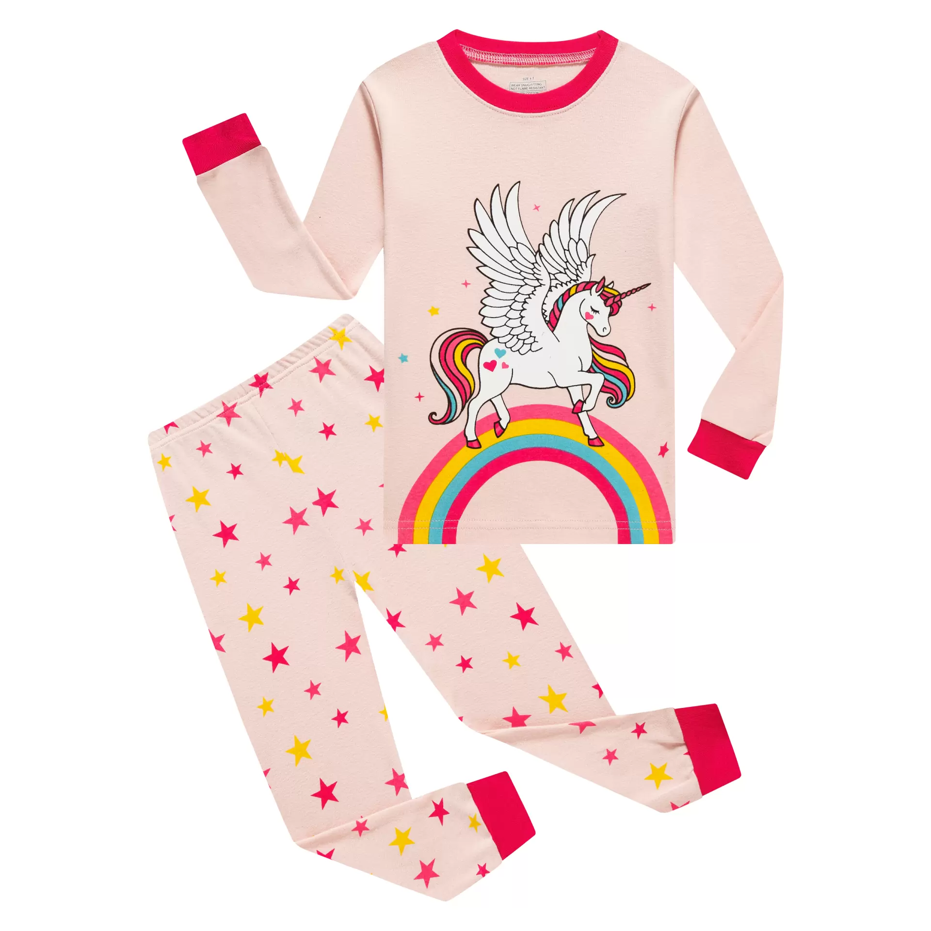 Girls' comfortable cotton shorts, pajamas suit