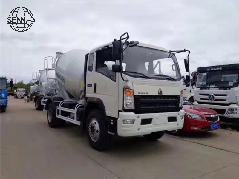 Concrete mixer truck