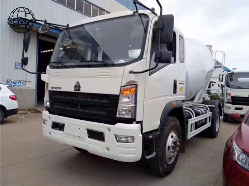 Concrete mixer truck