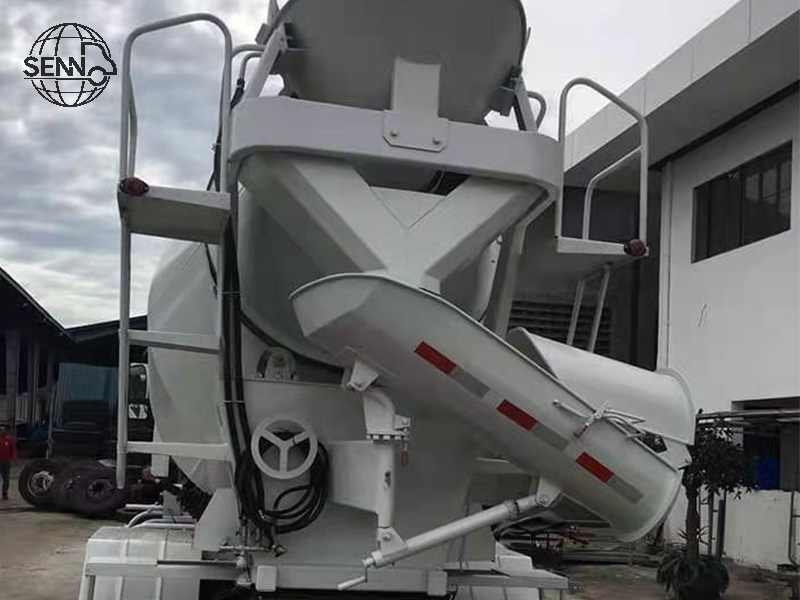 Concrete mixer truck