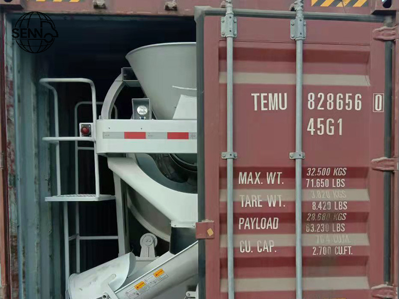 Concrete mixer truck