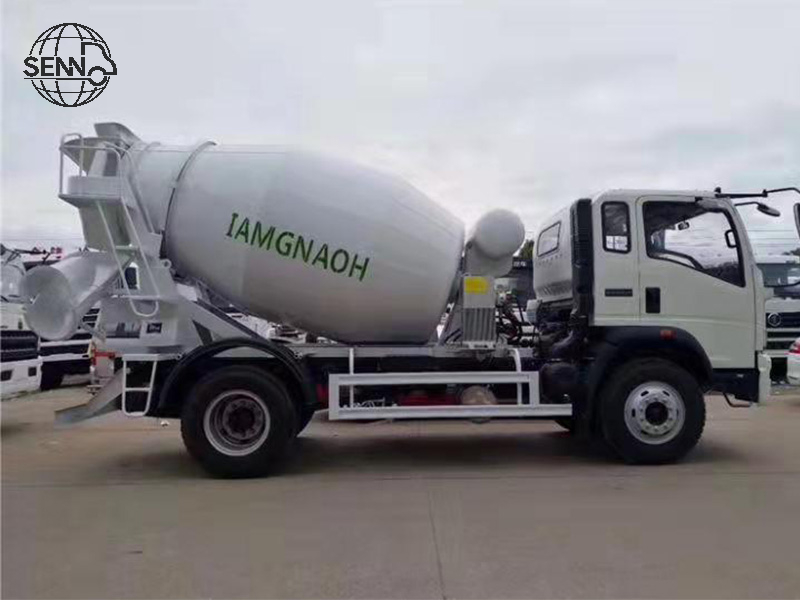 Concrete mixer truck
