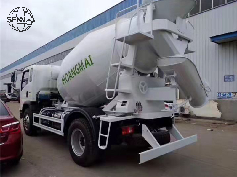 Concrete mixer truck