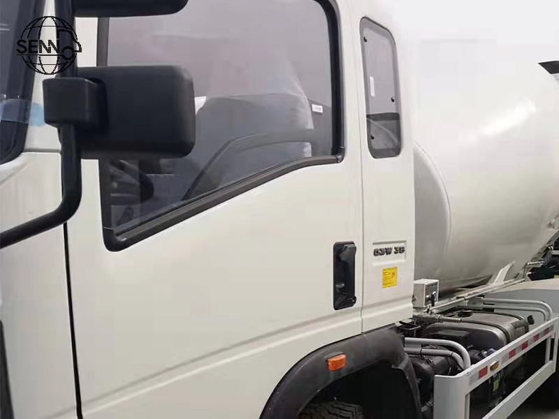 Concrete mixer truck