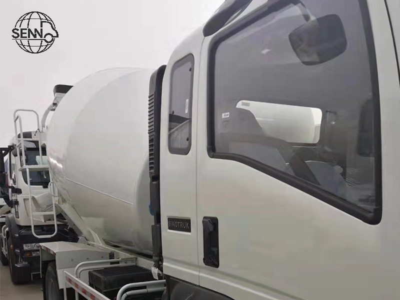 Concrete mixer truck