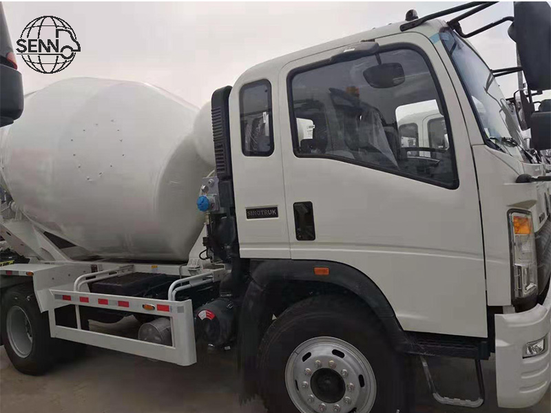 Concrete mixer truck