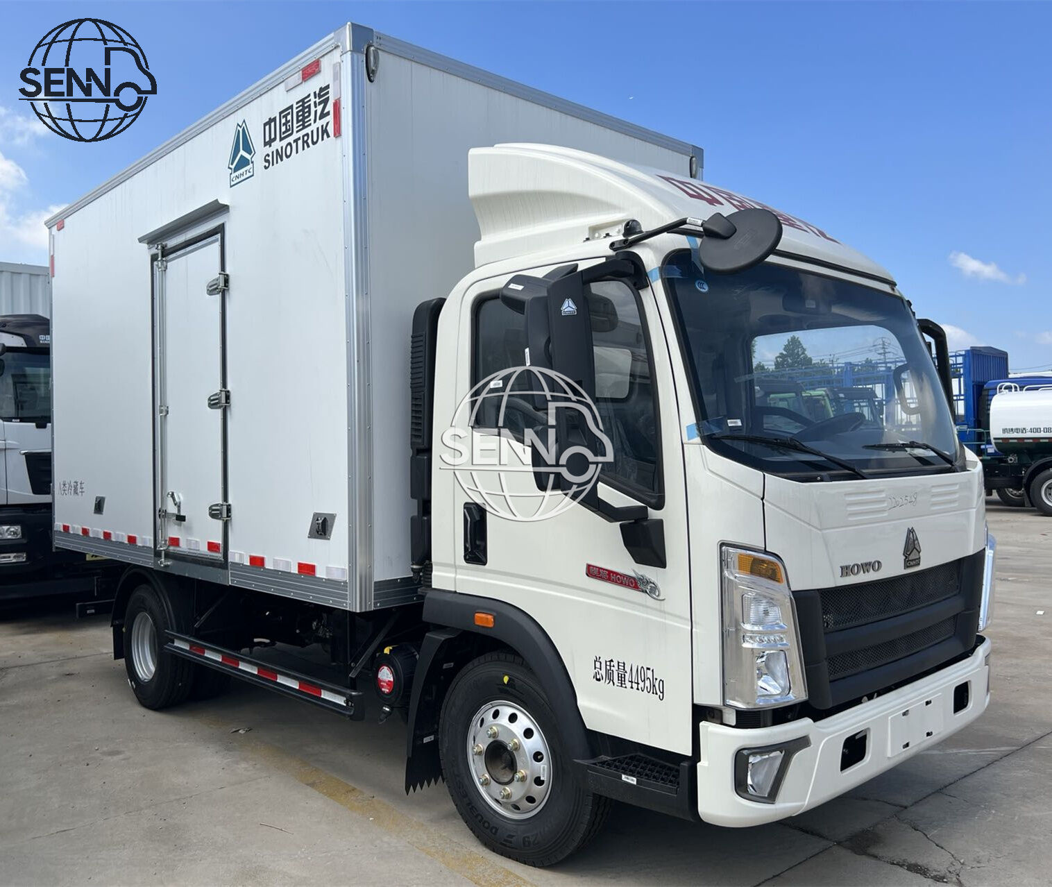 Sinotruk Howo 16ft 23cbm Refrigerated Truck for Sale
