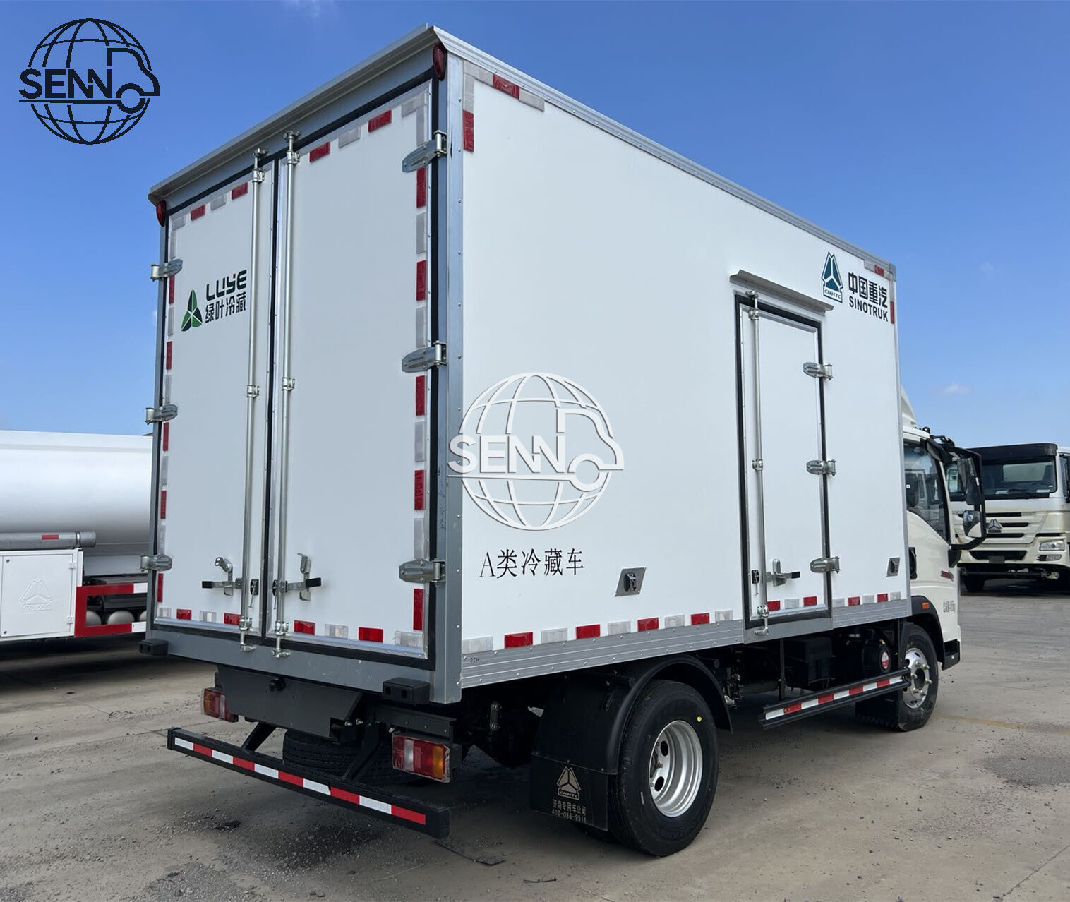 Sinotruk Howo 16ft 23cbm Refrigerated Truck for Sale