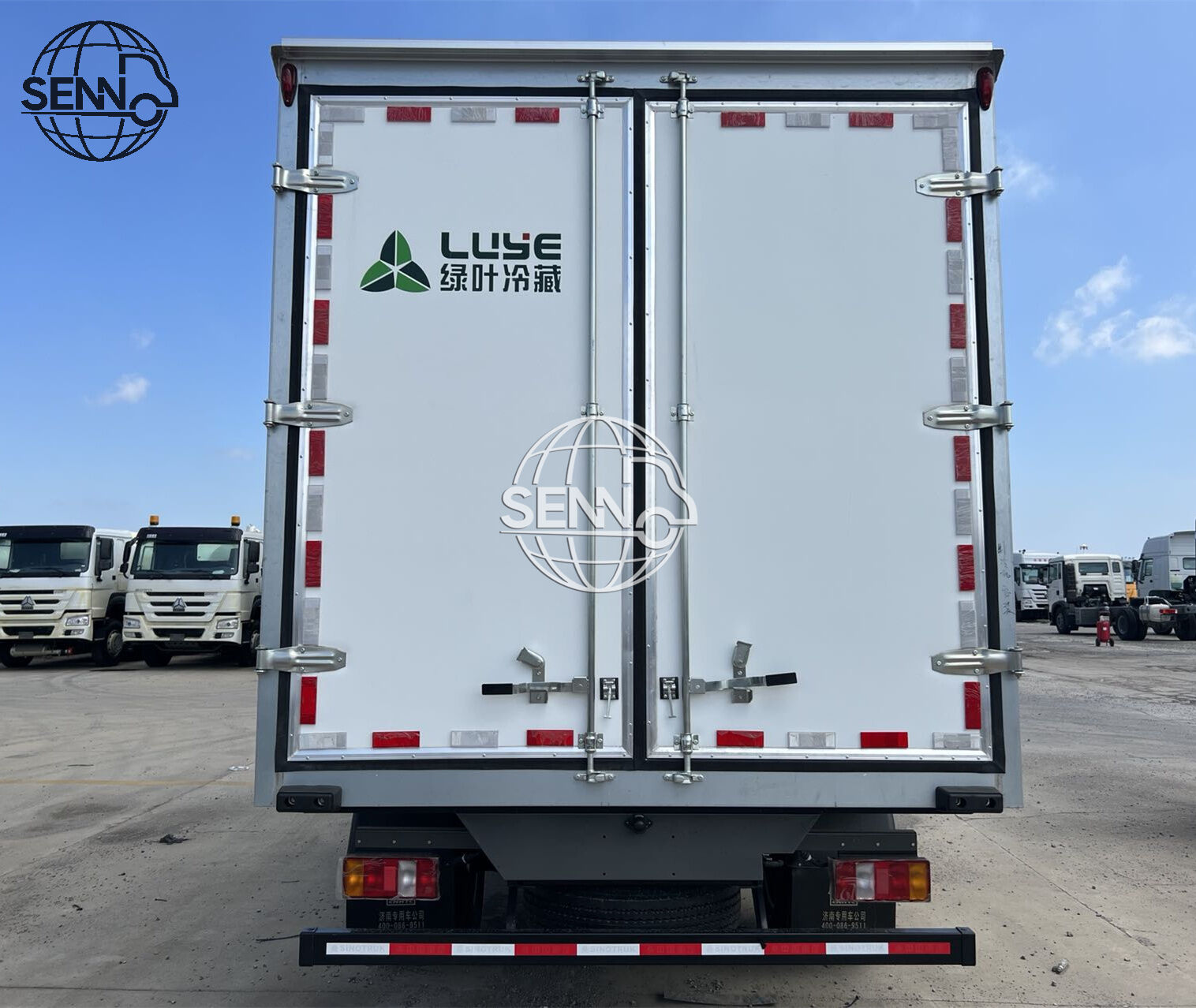 Sinotruk Howo 16ft 23cbm Refrigerated Truck for Sale