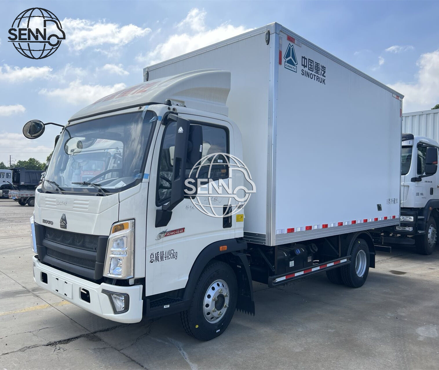 Sinotruk Howo 16ft 23cbm Refrigerated Truck for Sale