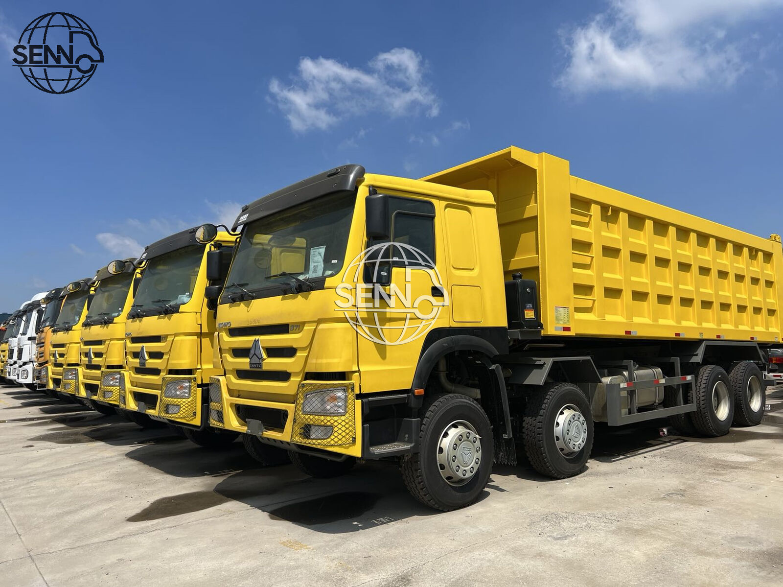 Sinotruk Howo 30 Cbm Dumper Truck ZZ3317V3567N1B for Sale 12 WHEELS 8X4