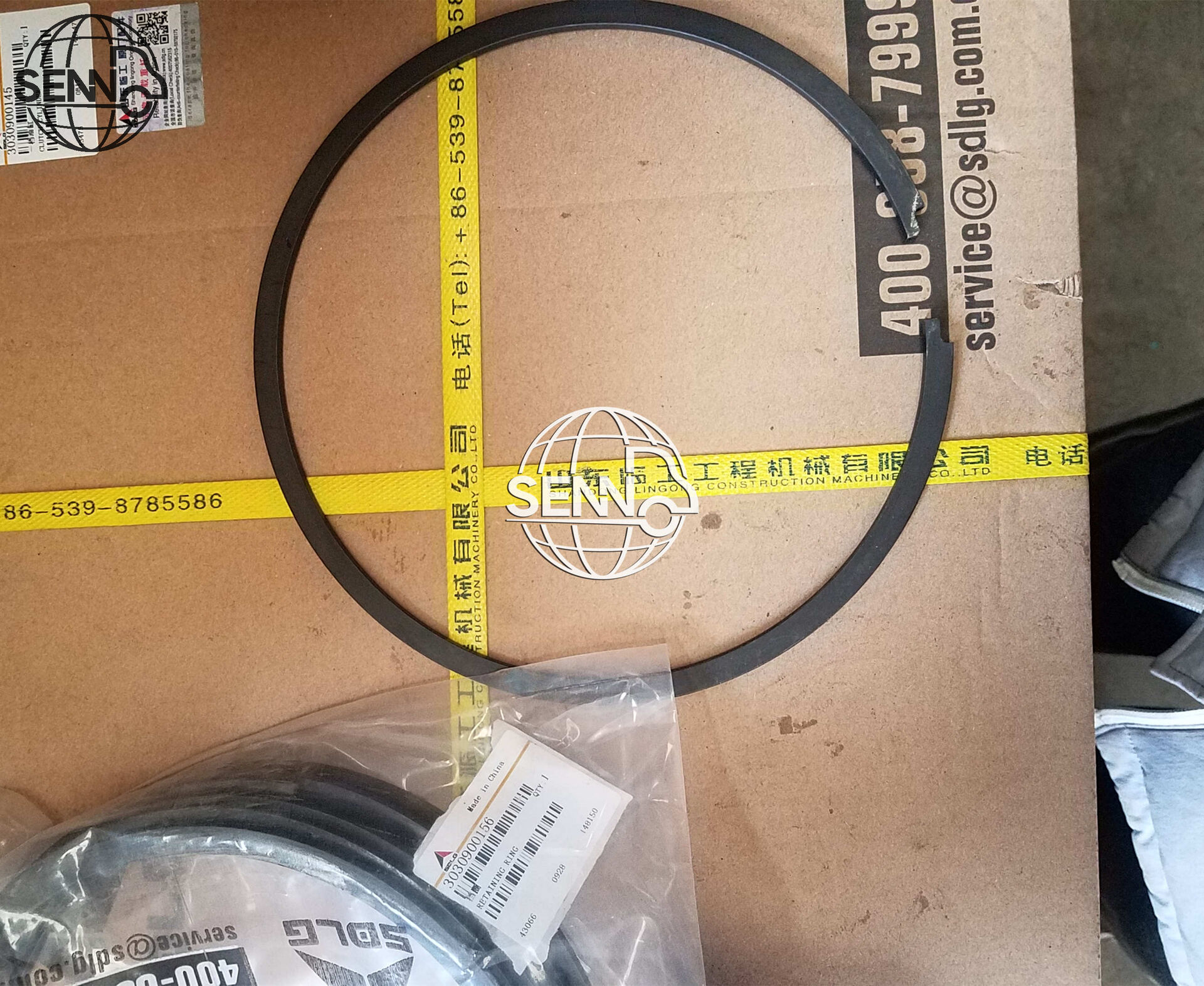 LG953 4015000024 3030900156 first gear planet carrier retaining ring for loader