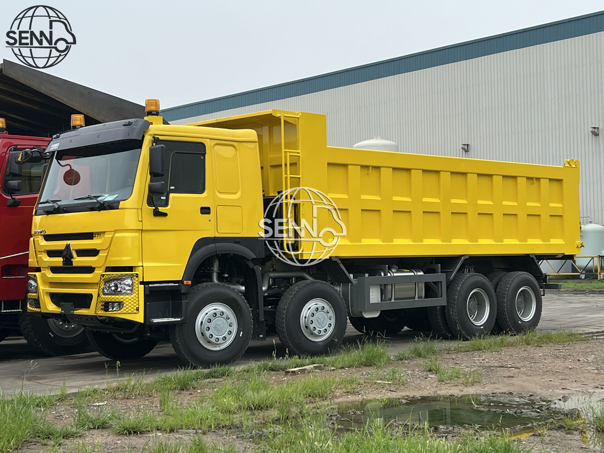 SINO TRUCK 12 Wheeler RHD 50tons  8x4 HOWO Tipper Dump Truck