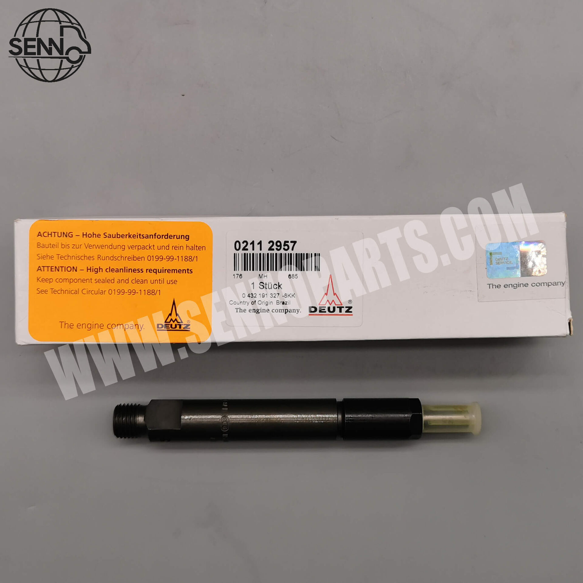 Deutz Fuel Injector 02112957