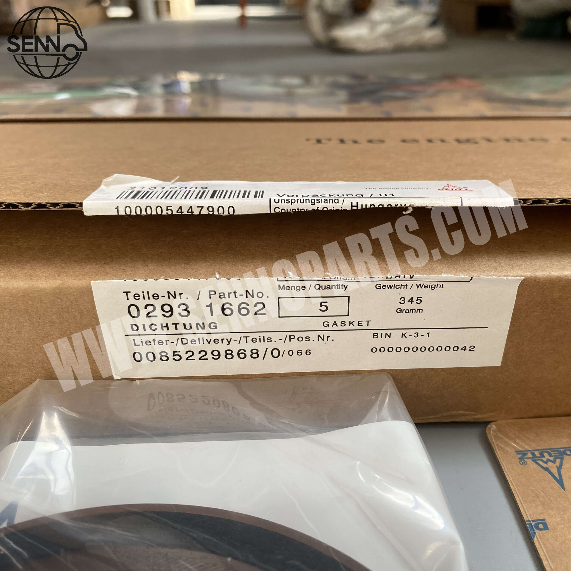 02931662 Deutz GASKET SET
