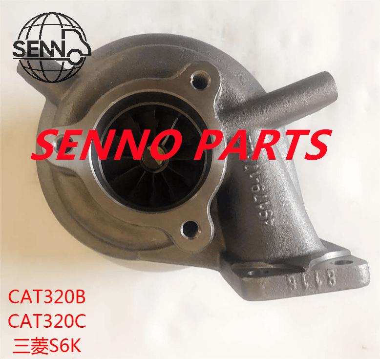 CAT 320B 320C Excavator mitsubishi s6k engine turbo assy 49179-02340