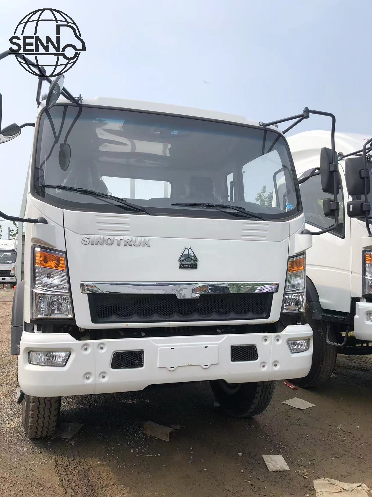 2024 new model sinotruk howo light cargo  truck chassis 4x2 5tons light truck mini truck 3-10 tons