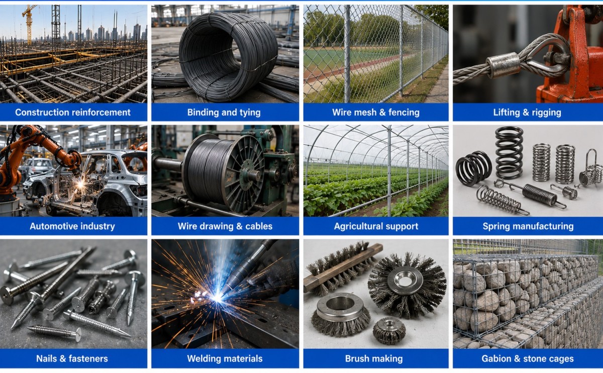 steel wire application