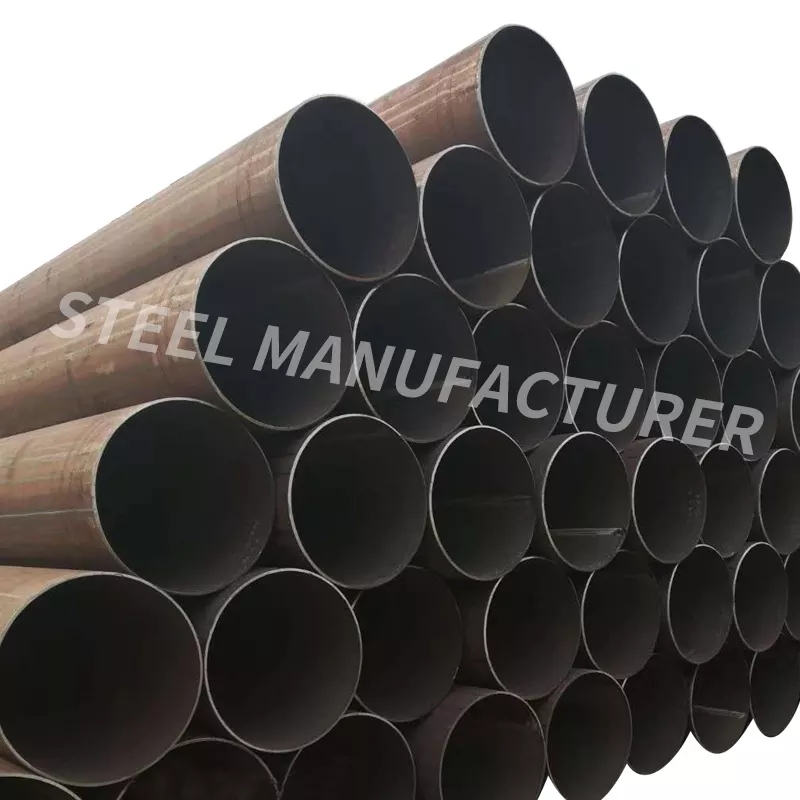 Low Carbon Steel Welding Type MS Round Rectangular Steel Pipes