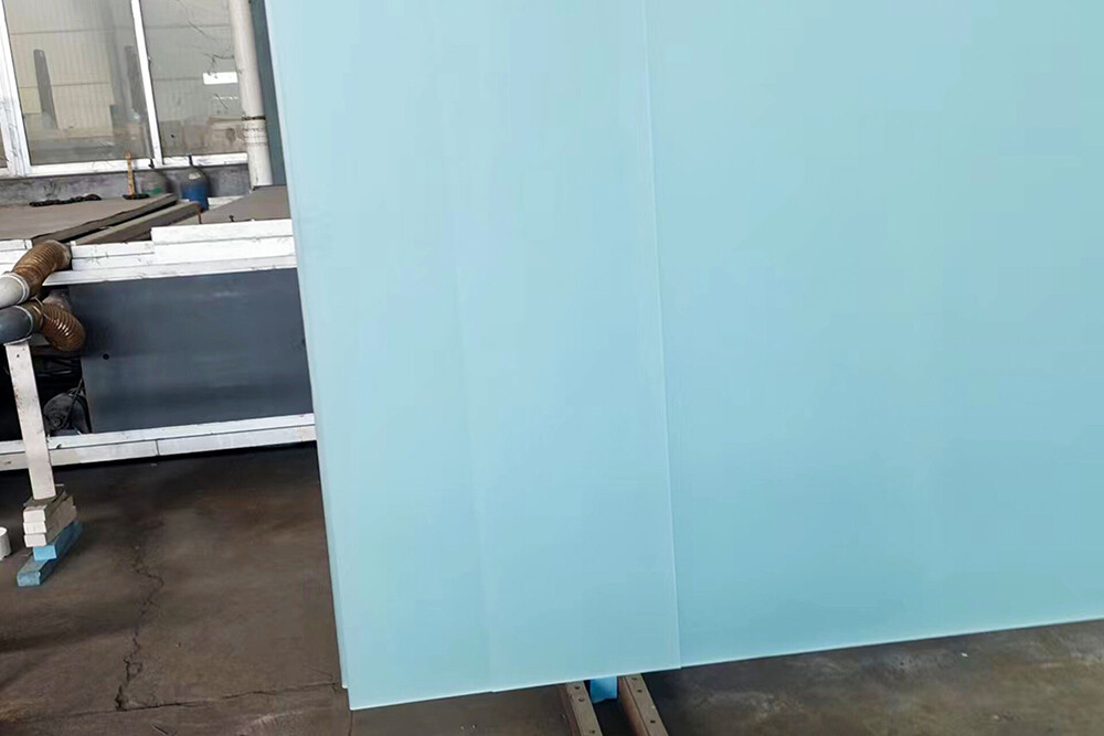 Acid-Etched Satin Glass