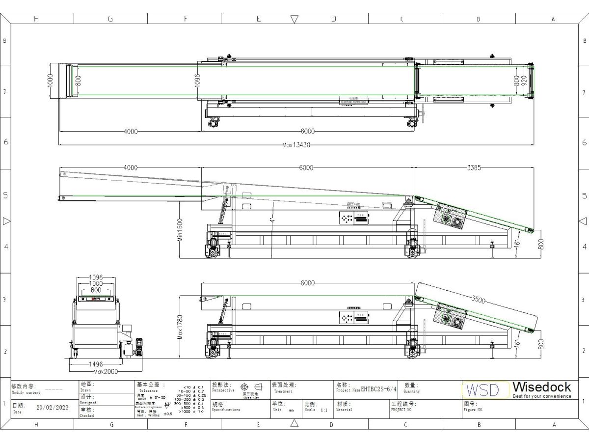 Wisedock telescopic conveyor EHTBC2S-6-4 drawing.j