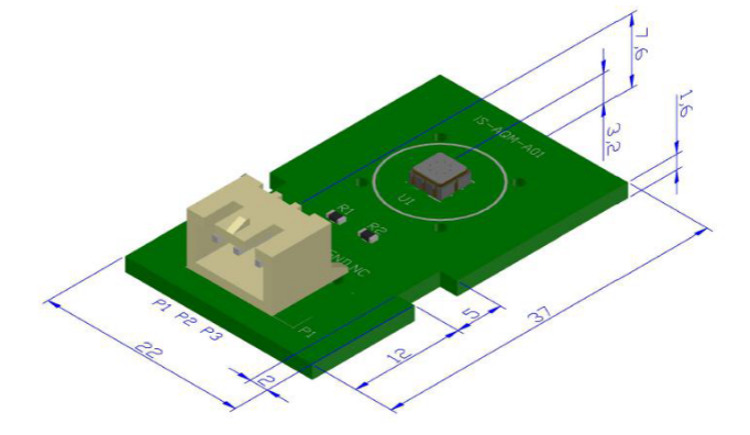 Customized PCB with MEMS sensors