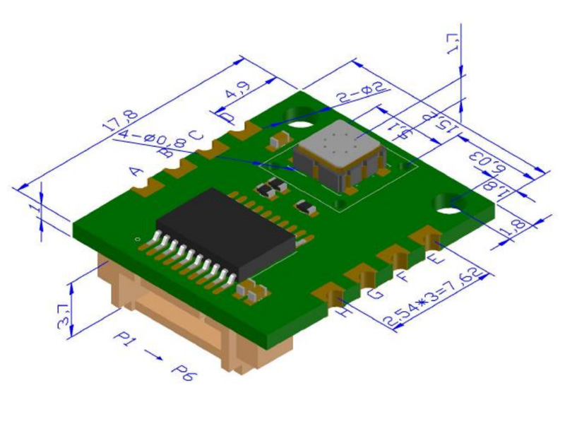 MEMS CO Sensor for carbon monoxide alarm