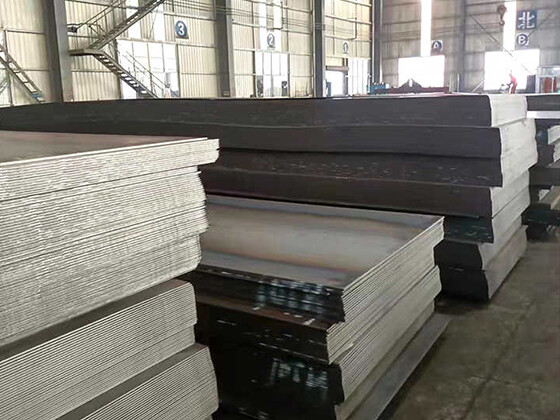 Marine welded structural high strength steel