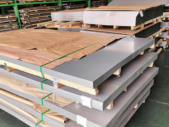 Cold-rolled stainless steel mirror plate