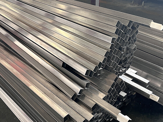 Stainless steel rectangular tube
