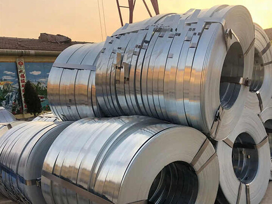 Galvanized steel strip