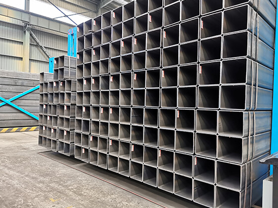 Thick wall galvanized square rectangular pipe