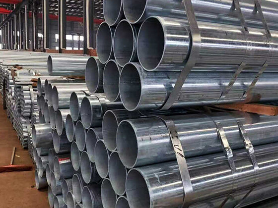 Cold plated/electrically galvanized pipe