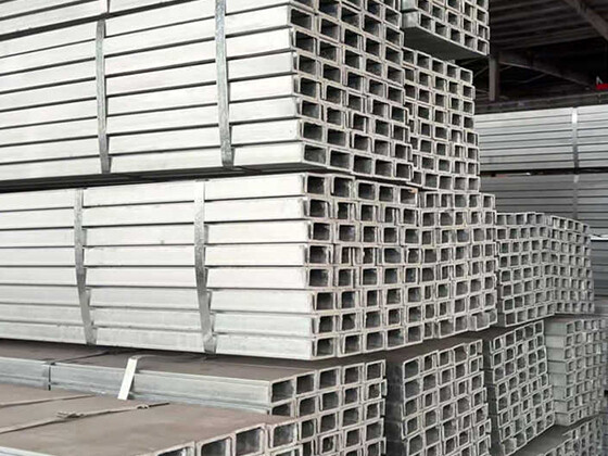 Hot-dip galvanized channel steel