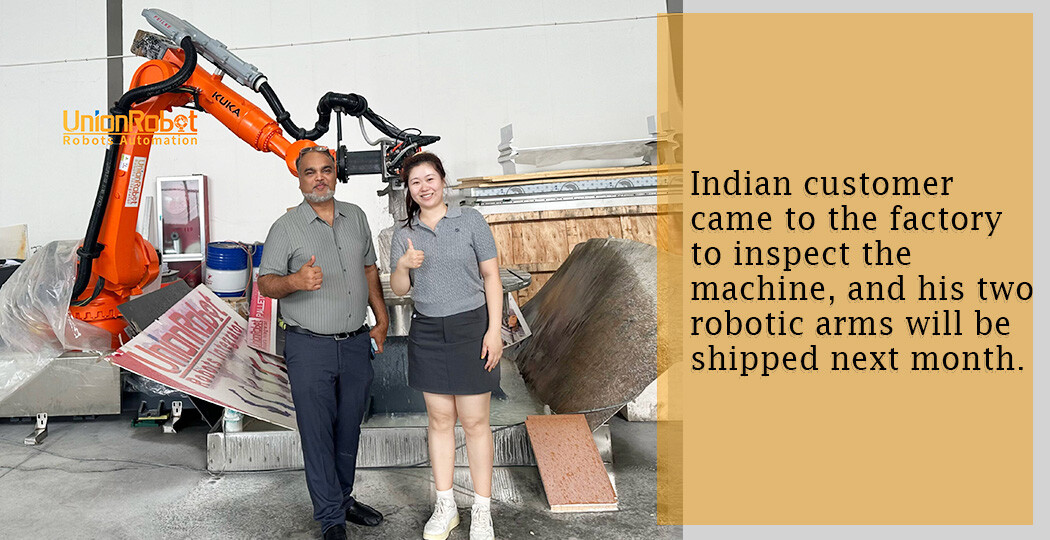Two robotic arms for India to be shipped next month