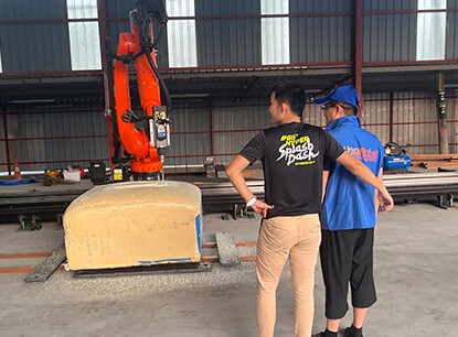 From Rough to Refined: An Analysis of Robotic Arms' Application Prospects in the Foam Industry