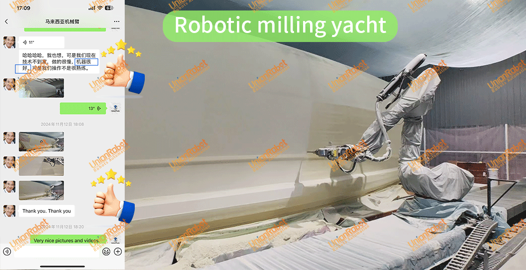 Customer Feedback from Malaysia: Our Robotic Arm Performs Exceptionally in Large Cruise Ship Model Manufacturing Customer Feedback from Malaysia: Our Robotic Arm Performs Exceptionally in Large Cruise Ship Model Manufacturing