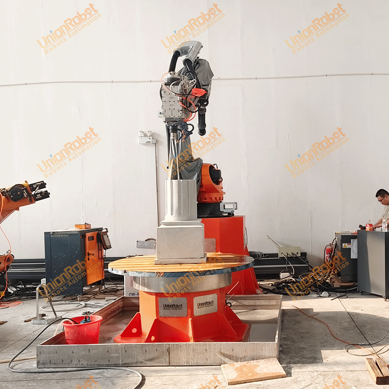 Stone milling robot