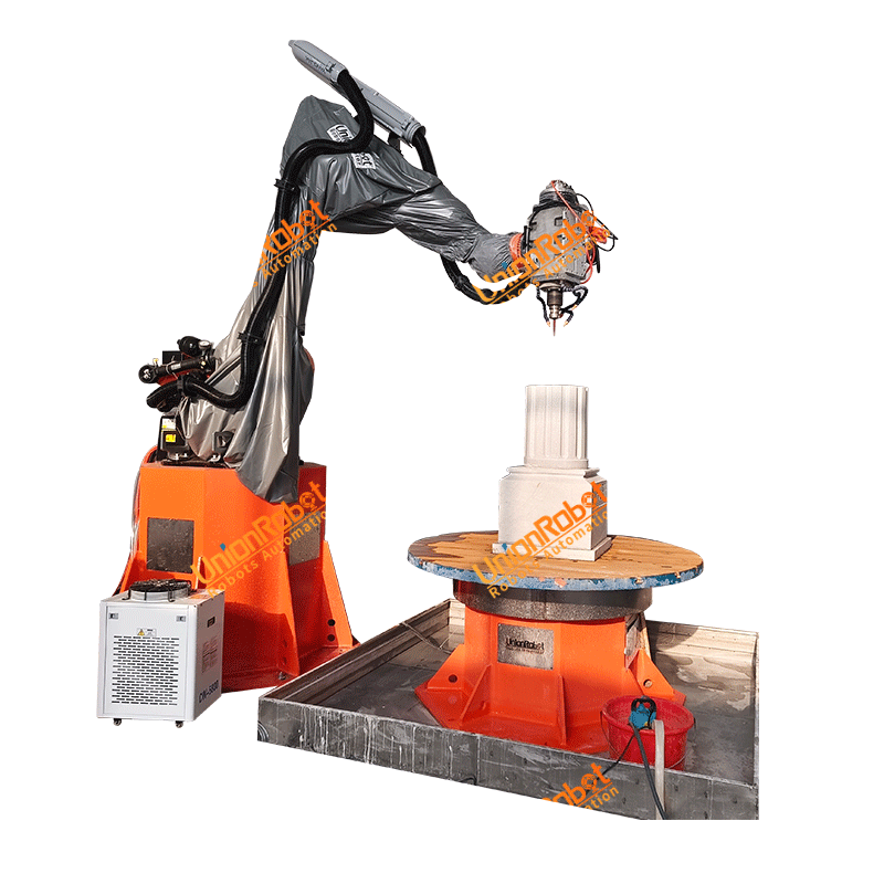 Stone milling robot